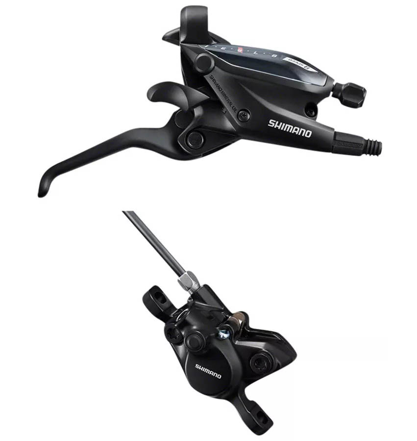 Моноблок Shimano ST-EF505 правый 9S + тормоз Shimano BR-MT200