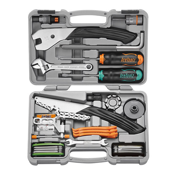 Набор инструментов для велосипеда IceToolz, 82A8 (кейс) купить в