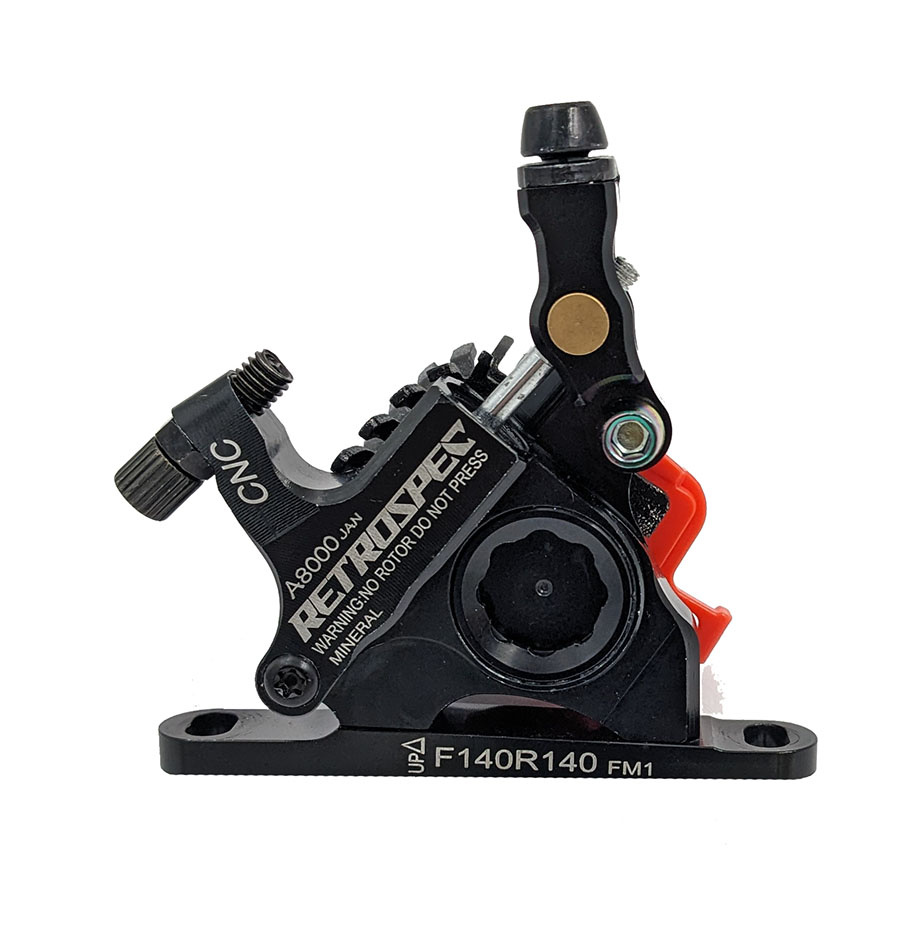 Калипер дискового тормоза велосипеда Retrospec A8000 передний Flat ...