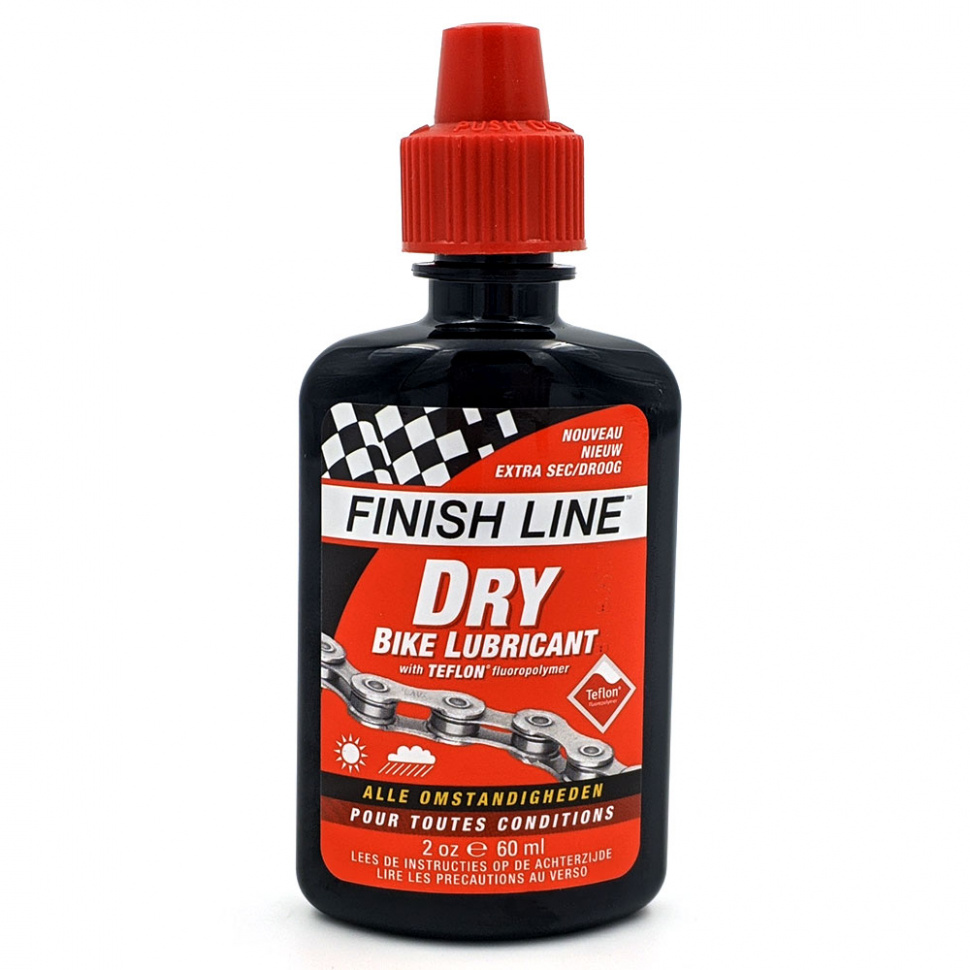 Смазка цепи - Finish Line Teflon Dry Lubricant 60 мл купить в