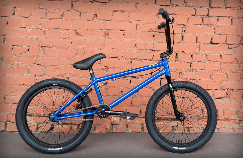 Велосипед BMX - Kench Hi-Ten (2022) синій (трюковий велосипед