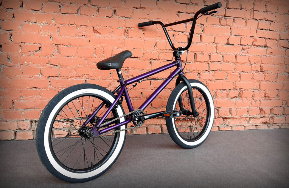 Велосипед BMX - Kench Street Pro Ch-Mo фиолетовый (трюковый